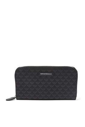 Horizontal Wallet With Embossed Logo